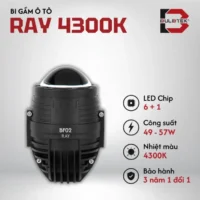 BI GẦM Ô TÔ 2.0 RAY 4300K BULBTEK